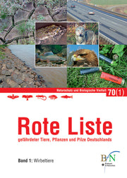 NaBiV Heft 70/1: Rote Liste gefährdeter Tiere, Pflanzen und Pilze Deutschlands - Band 1: Wirbeltiere