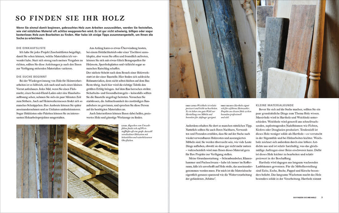 Holz-Projekte fürs Wochenende