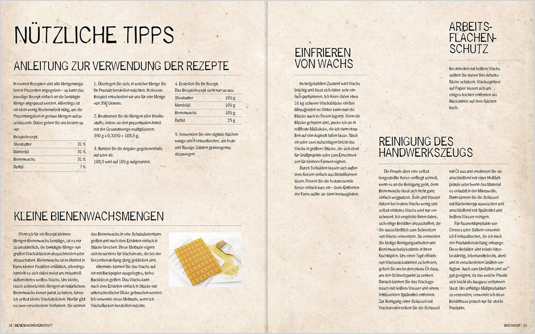 Bienenwachs Werkstatt