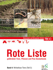 NaBiV Heft 70/4: Rote Liste gefährdeter Tiere, Pflanzen und Pilze Deutschlands - Band 4: Wirbellose