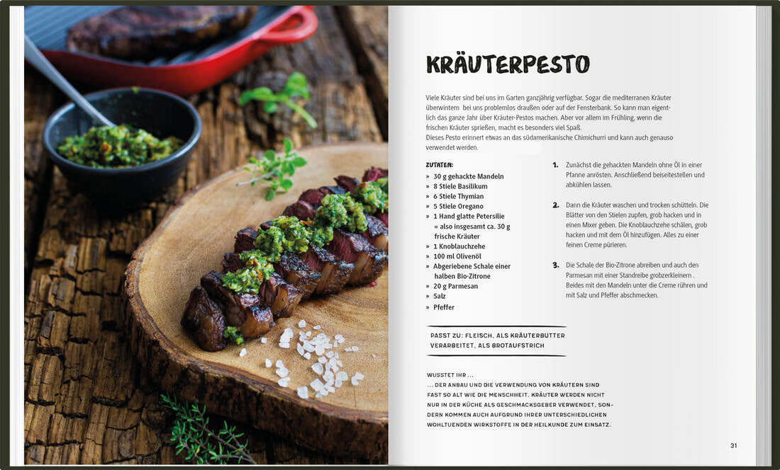Mit Pesto durch das Jahr