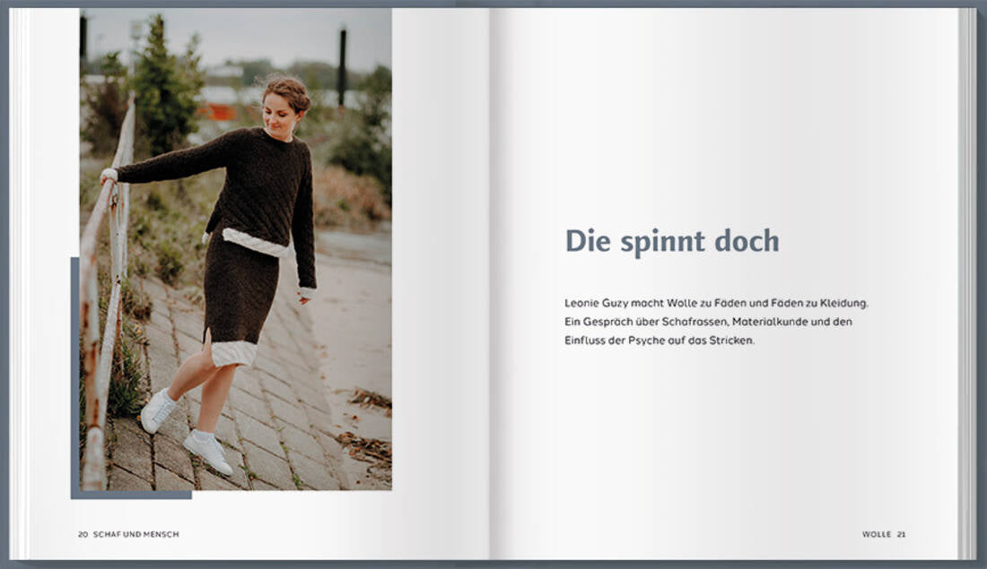 Schaf und Mensch