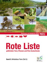 NaBiV Heft 70/5: Rote Liste gefährdeter Tiere, Pflanzen und Pilze Deutschlands - Band 5: Wirbellose