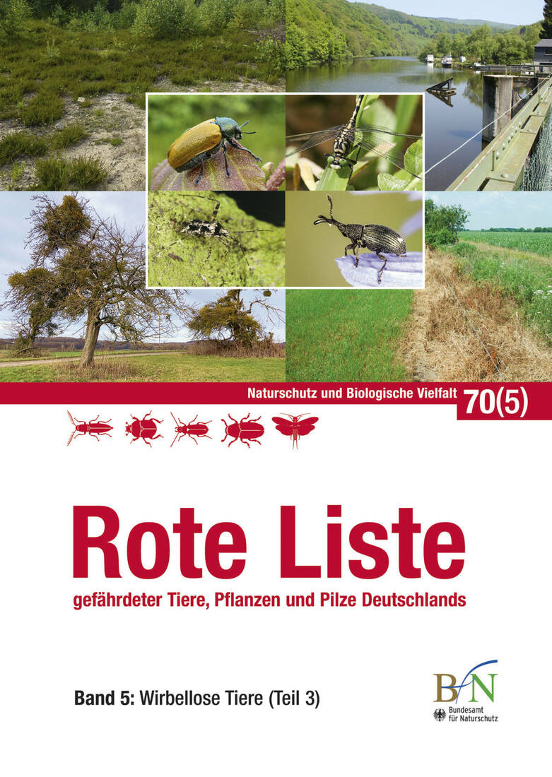 NaBiV Heft 70/5: Rote Liste gefährdeter Tiere, Pflanzen und Pilze Deutschlands - Band 5: Wirbellose