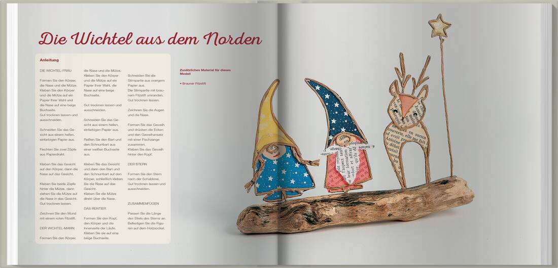 Weihnachtliches aus der Papierwerkstatt