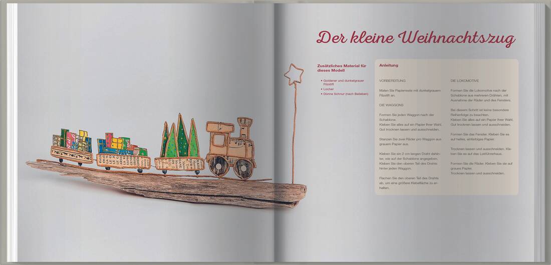 Weihnachtliches aus der Papierwerkstatt