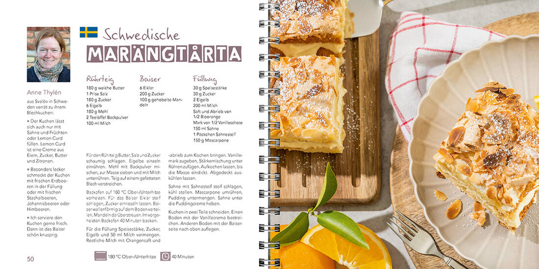 Blechkuchen Süß und herzhaft von Landwirtschaftsverlag GmbH mit Spiralbindung und großen Rezeptfotos