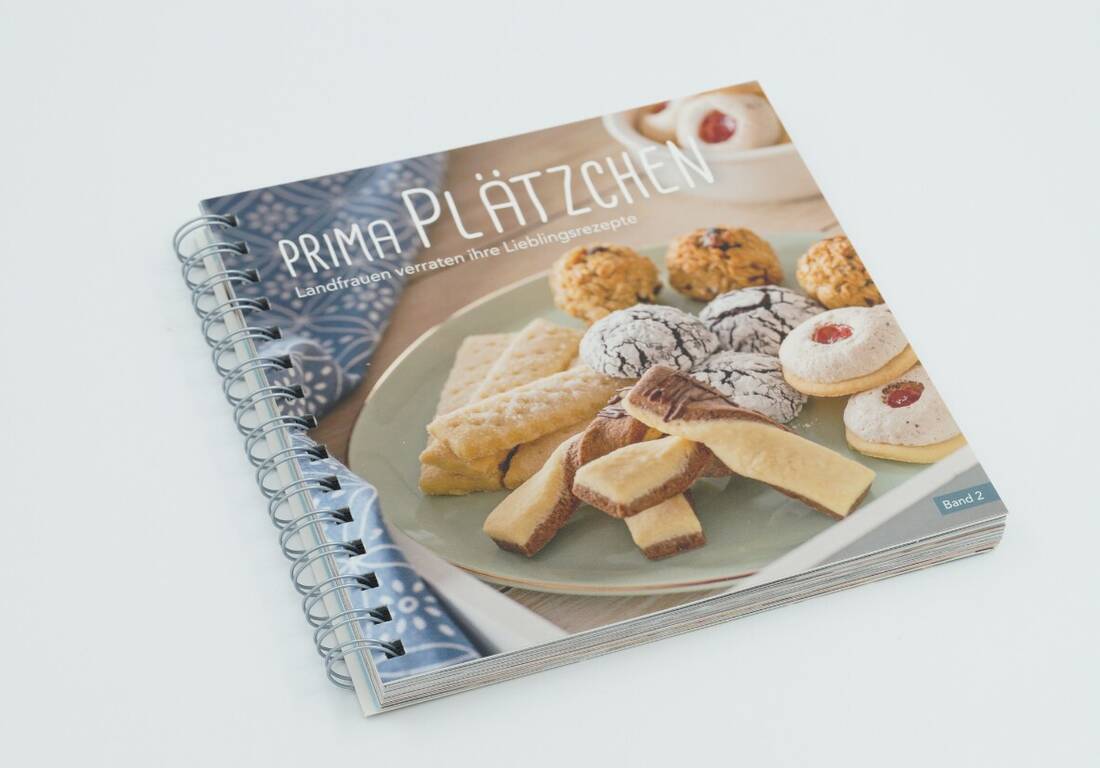 Prima Plätzchen 2 von Landwirtschaftsverlag GmbH, Kochbuch mit Plätzchen Rezepten und großformatigen Fotos