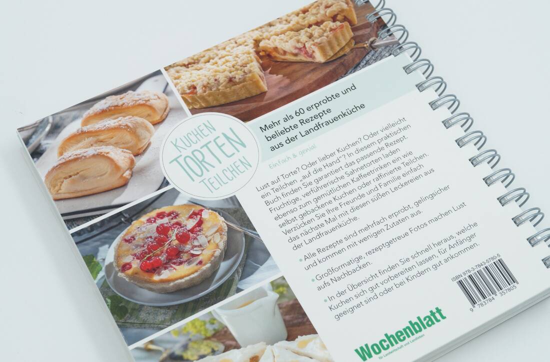 Kuchen, Torten und Teilchen von Landwirtschaftsverlag GmbH, Backbuch mit Rezepten aus der Landfrauenküche