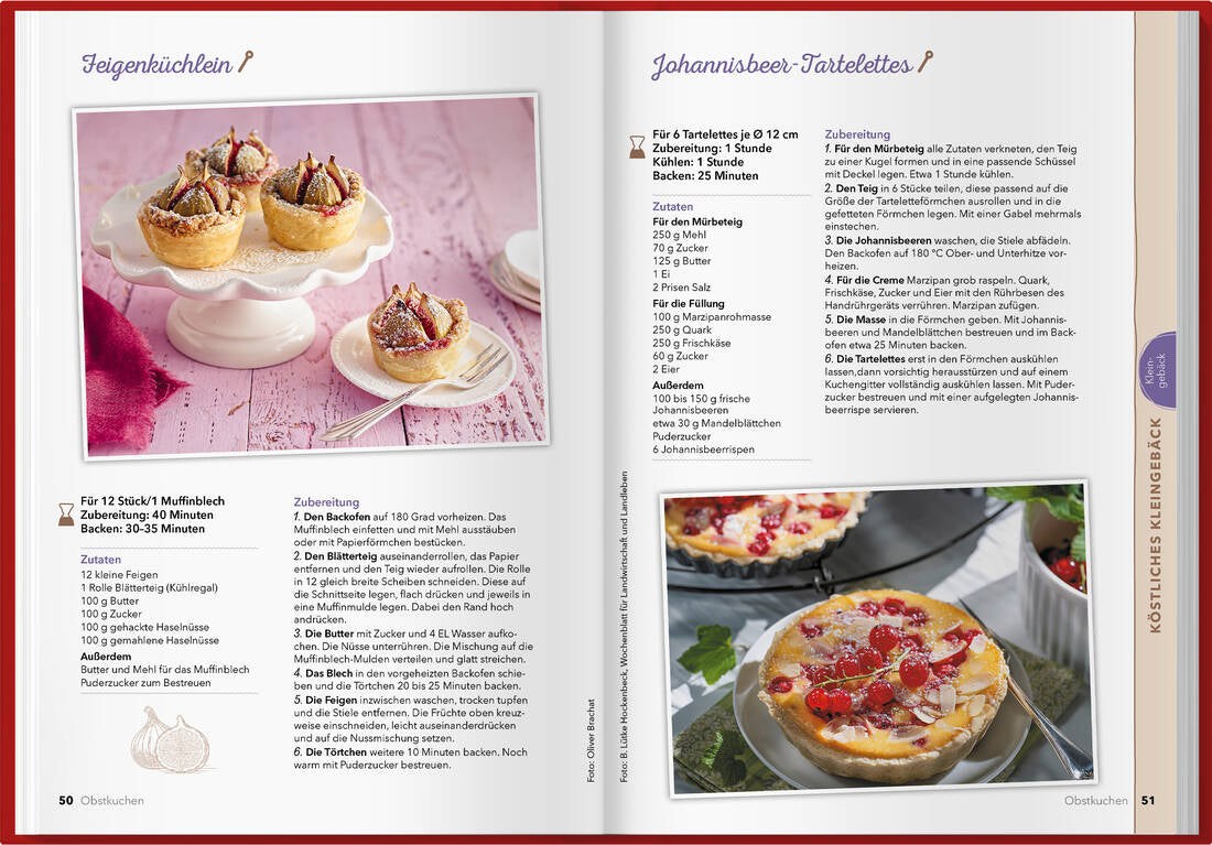 Landlust Hausgemacht Obstkuchen von Landwirtschaftsverlag GmbH, Rezeptbuch mit Obstkuchen-Fotos und über 90 Rezepten