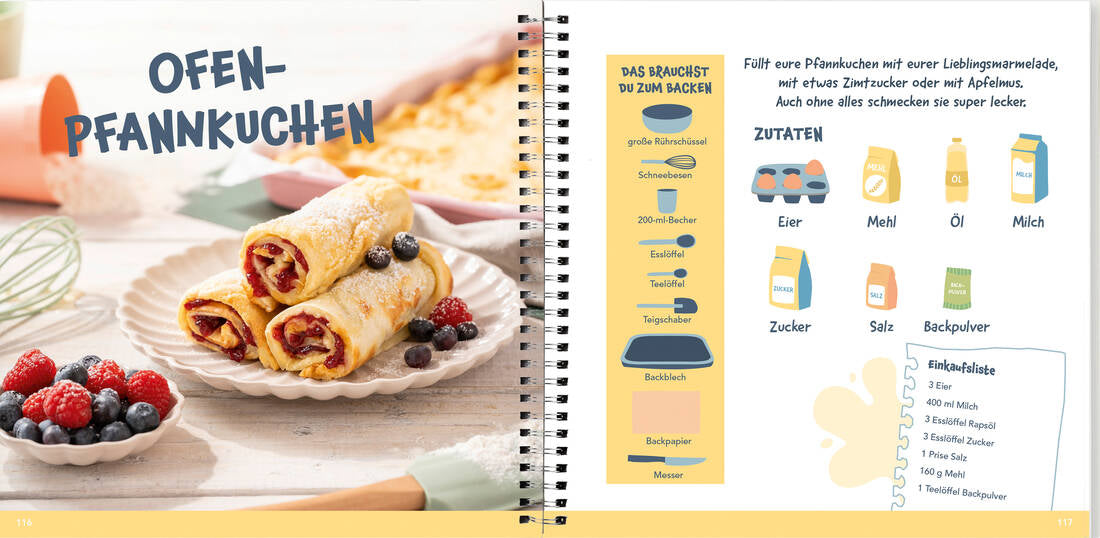 Kinder lieben Ofenküche