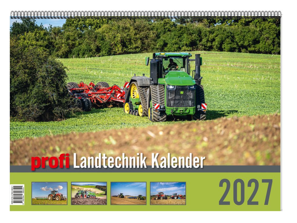 profi Landtechnikkalender 2027 von Landwirtschaftsverlag GmbH als Wandkalender mit Drahtkammbindung