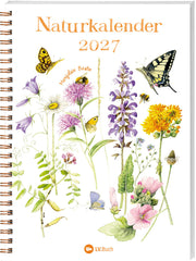 Naturkalender 2027 von Landwirtschaftsverlag GmbH als Taschenkalender im DIN-A5-Format mit Spiralbindung