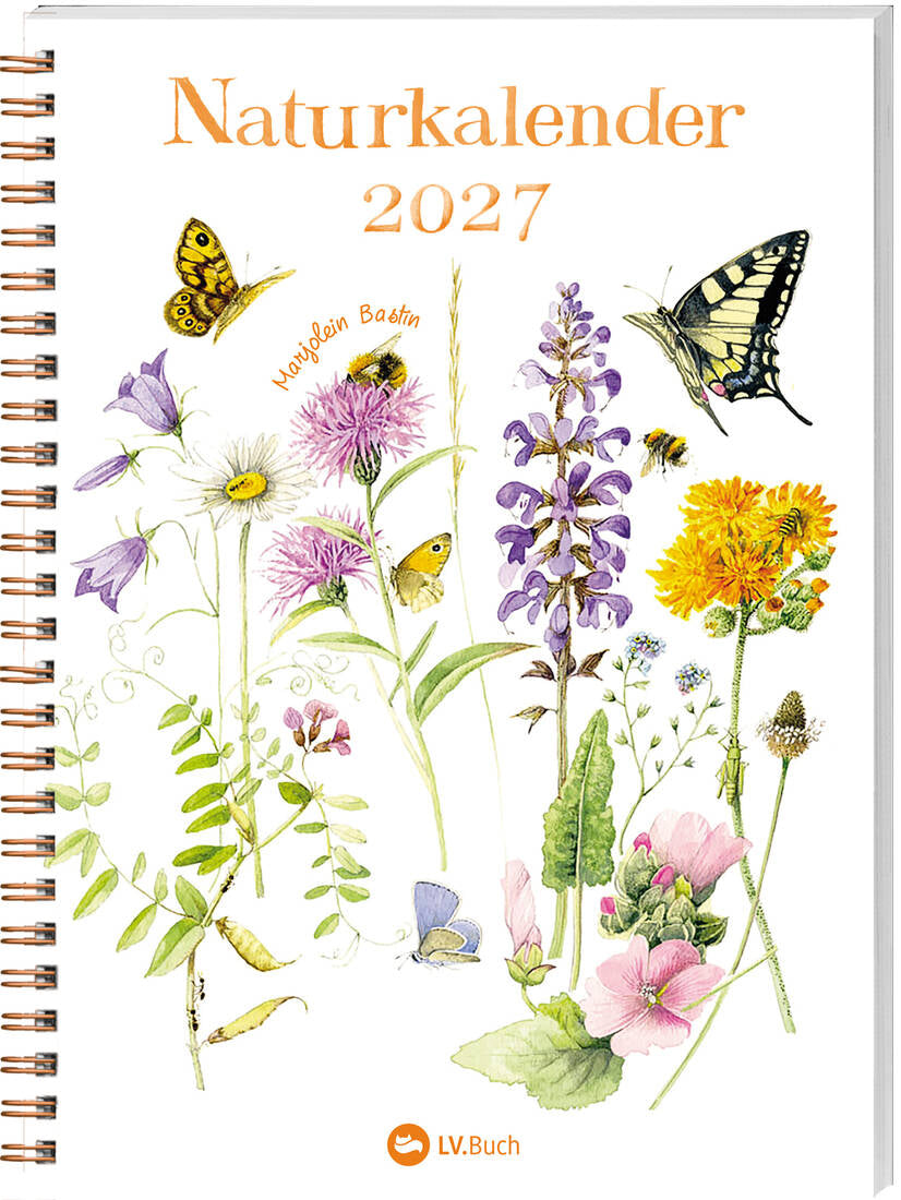 Naturkalender 2027 von Landwirtschaftsverlag GmbH als Taschenkalender im DIN-A5-Format mit Spiralbindung
