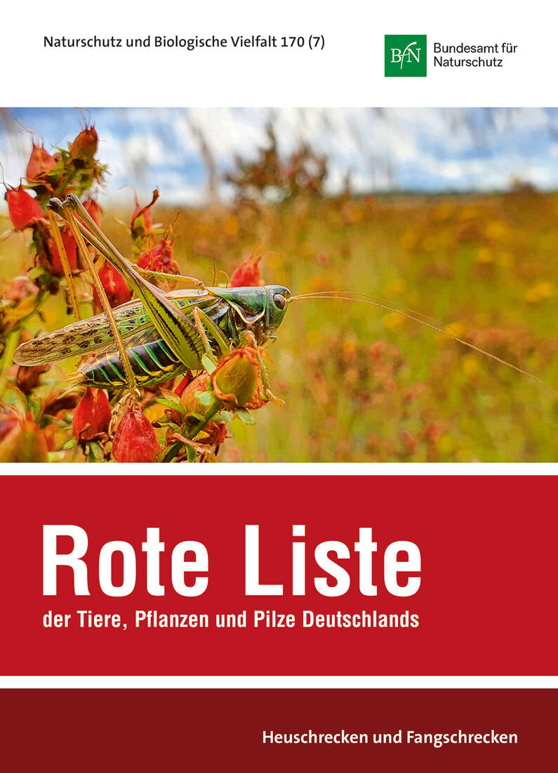 NaBiV Heft 170/7 Rote Liste und Gesamtartenliste der Heuschrecken und Fangschrecken (Orthoptera et M