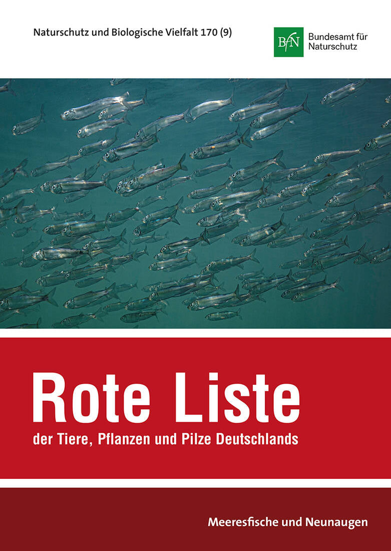 NaBiV Heft 170/9: Rote Liste und Gesamtartenliste der Fische und Neunaugen (Elasmobranchii, Actinopt