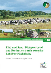 NaBiV Heft 110: Ried und Sand. Biotopverbund und Restitution durch extensive Landbewirtschaftung.