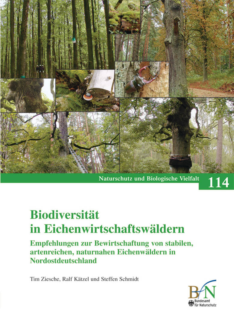 NaBiV Heft 114: Biodiversität von Eichenwirtschaftswäldern