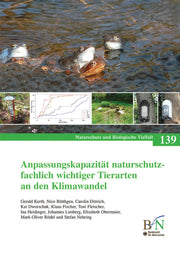 NaBiV Heft 139: Anpassungskapazität naturschutzfachlich wichtiger Tierarten an den Klimawandel