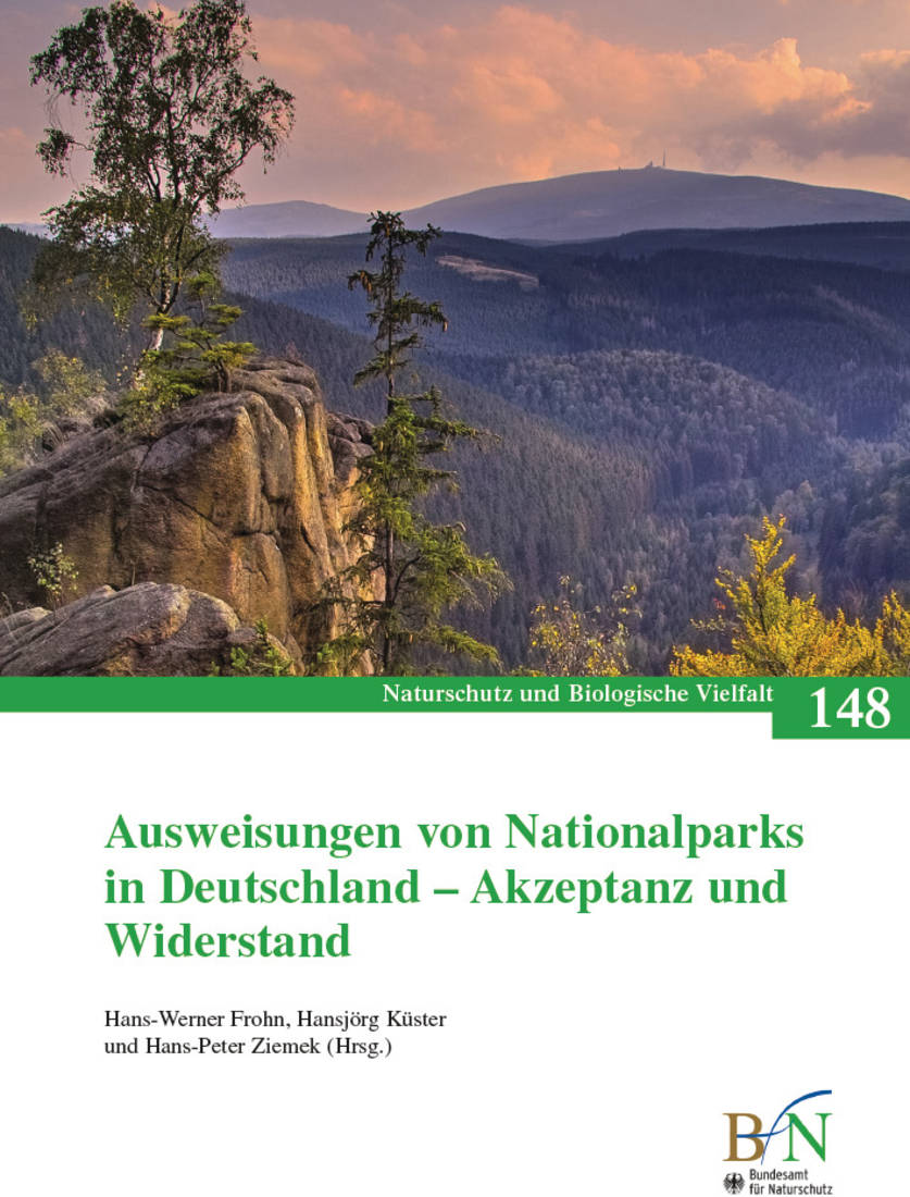 NaBiV Heft 148: Ausweisungen von Nationalparks in Deutschland - Akzeptanz und Widerstand