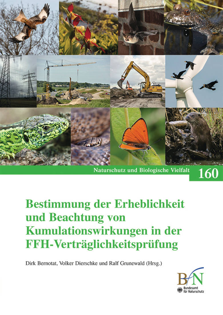 NaBiV Heft 160: Bestimmung der Erheblichkeit und Beachtung von Kumulationswirkungen in der FFH - Ver