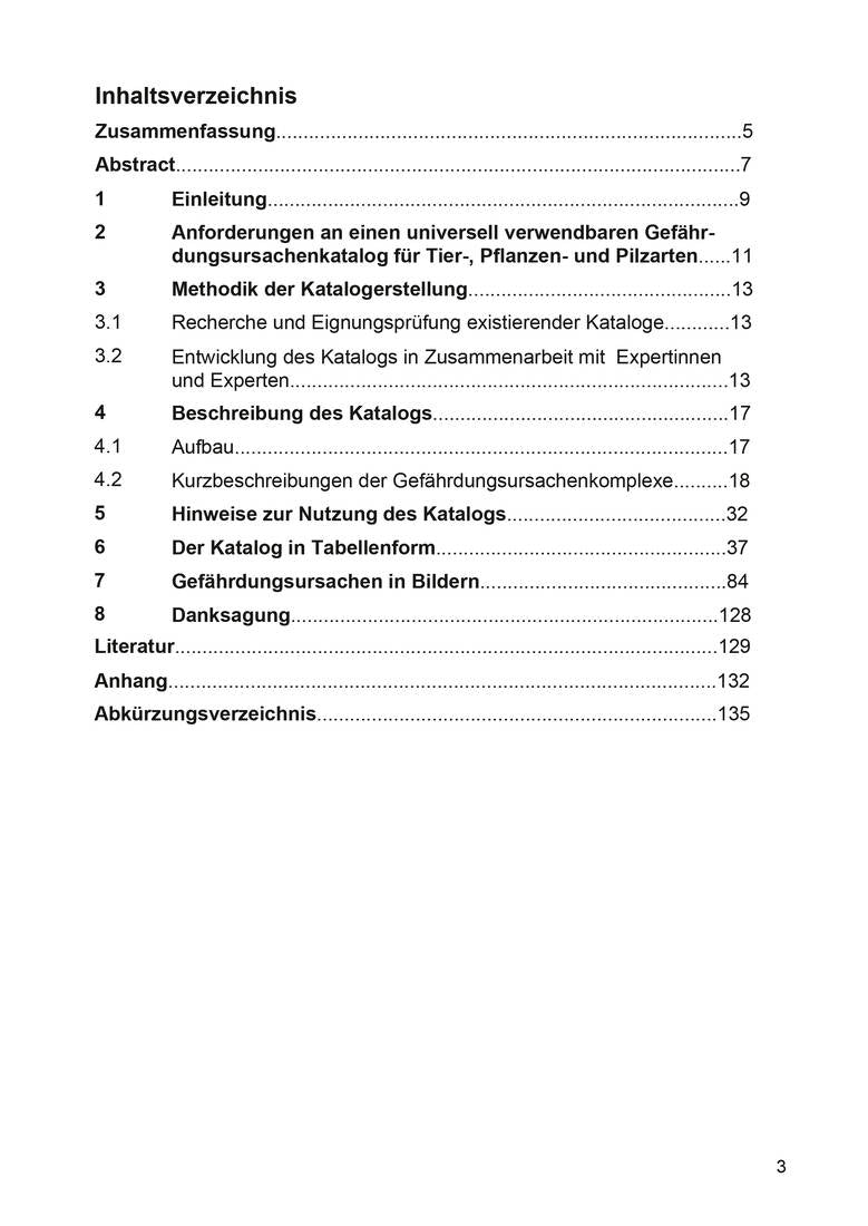 NaBiV Heft 177 Landwirtschaftsverlag Gefährdungsursachen-Katalog in Deutschland mit 251 gelisteten Ursachen
