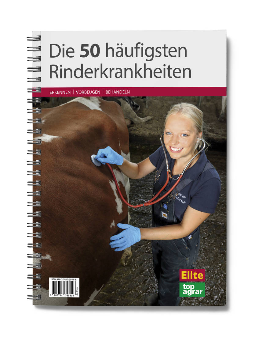 Ratgeber "Die 50 häufigsten Rinderkrankheiten"