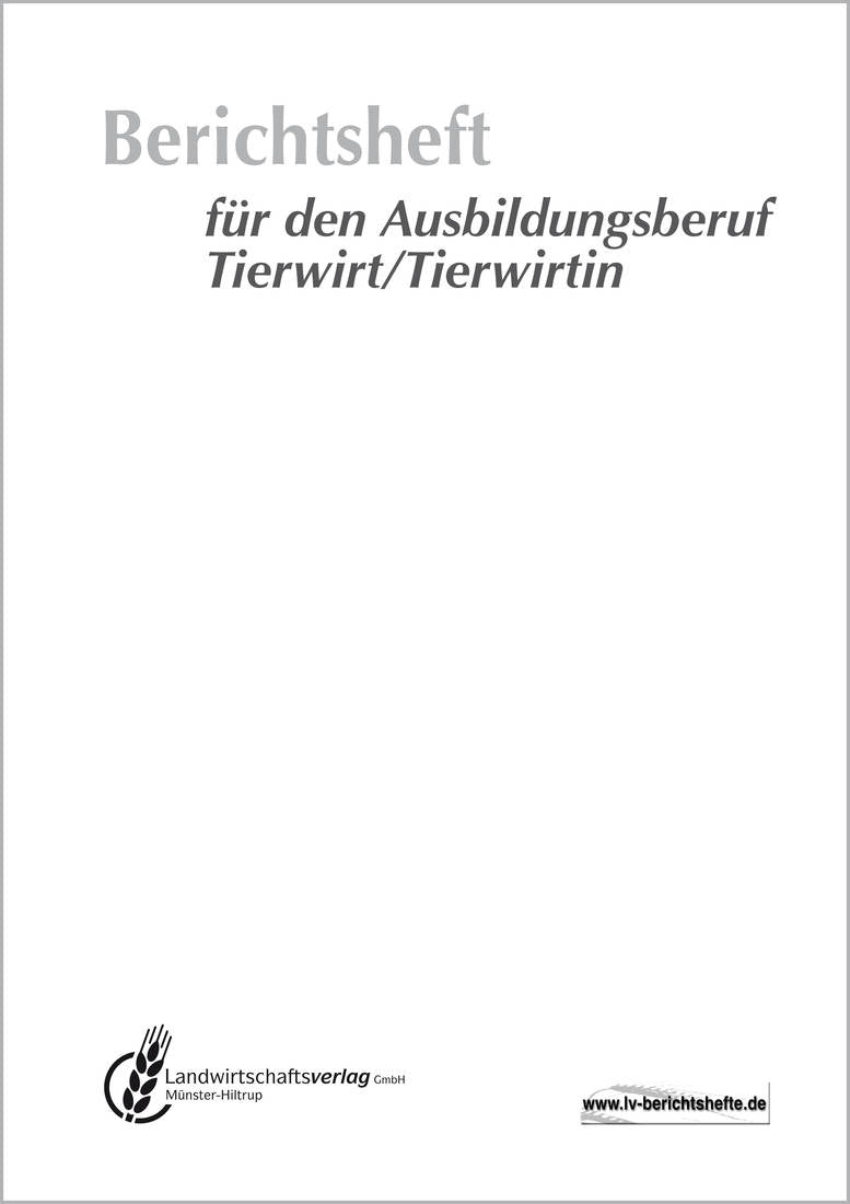 Berichtsheft Tierwirt inkl. Ordner