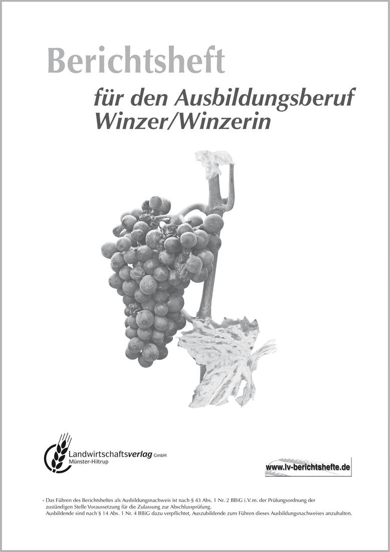 Berichtsheft Winzer inkl. Ordner