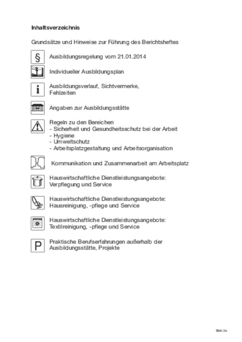 Ausbildungsberuf Fachpraktiker/in Hauswirtschaft