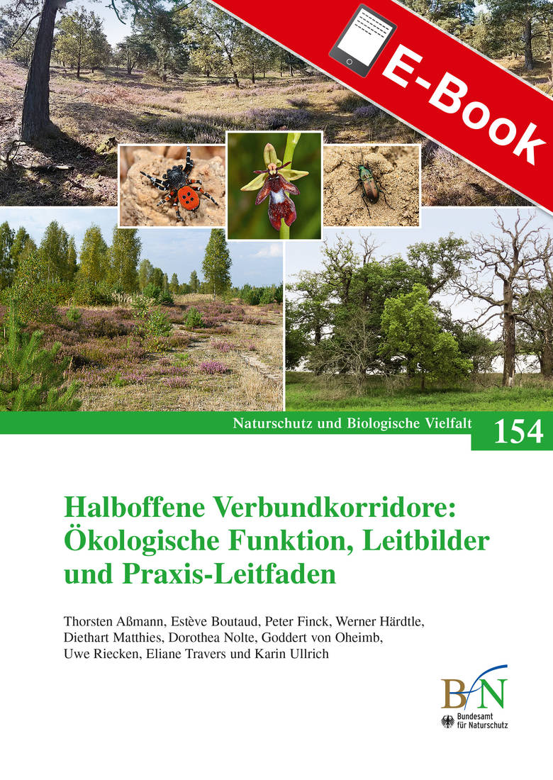 PDF:NaBiV Heft 154: Halboffene Verbundkorridore: Ökologische Funktion, Leitbilder und Praxis-Leitfad