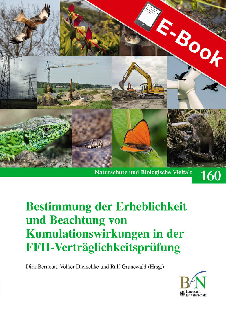 PDF: NaBiV Heft 160: Bestimmung der Erheblichkeit und Beachtung von Kumulationswirkungen in der FFH-