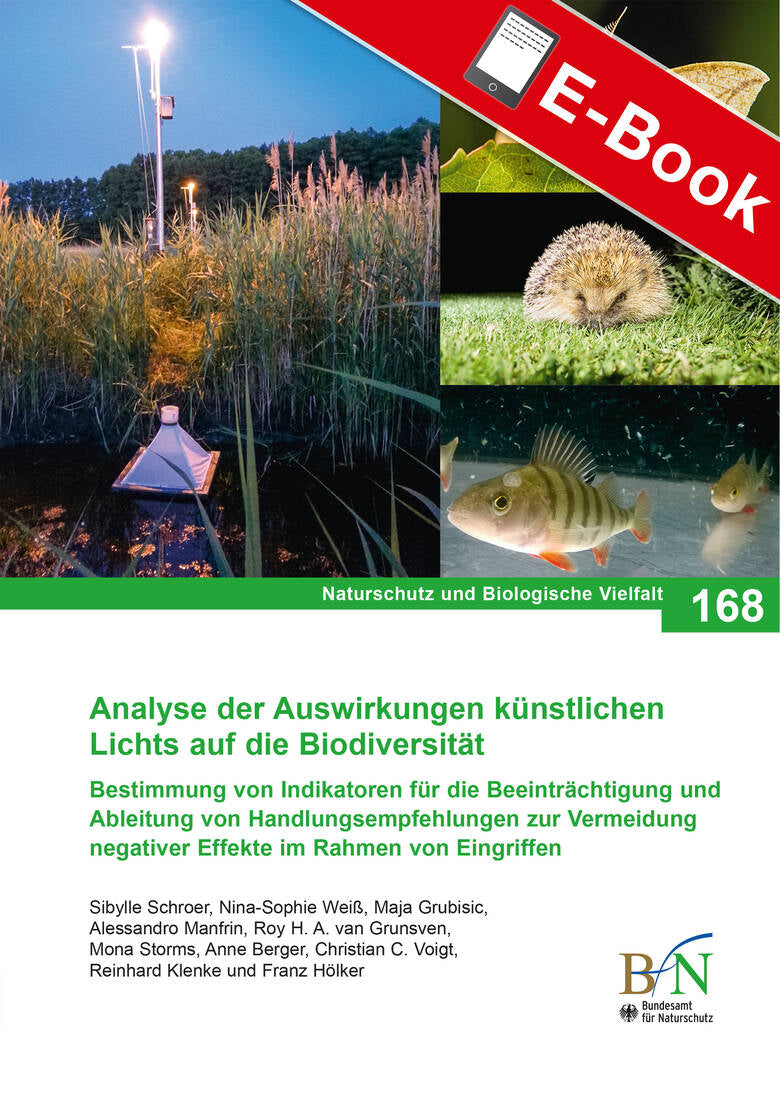 PDF: NaBiV Heft 168: Analyse der Auswirkungen künstlichen Lichts auf die Biodiversität