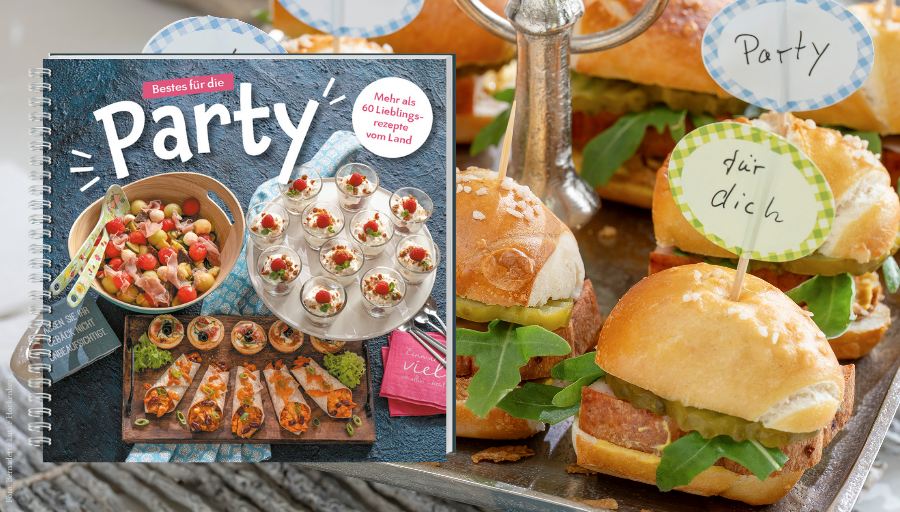 Entdecken Sie unser Kochbuch "Bestes für die Party"