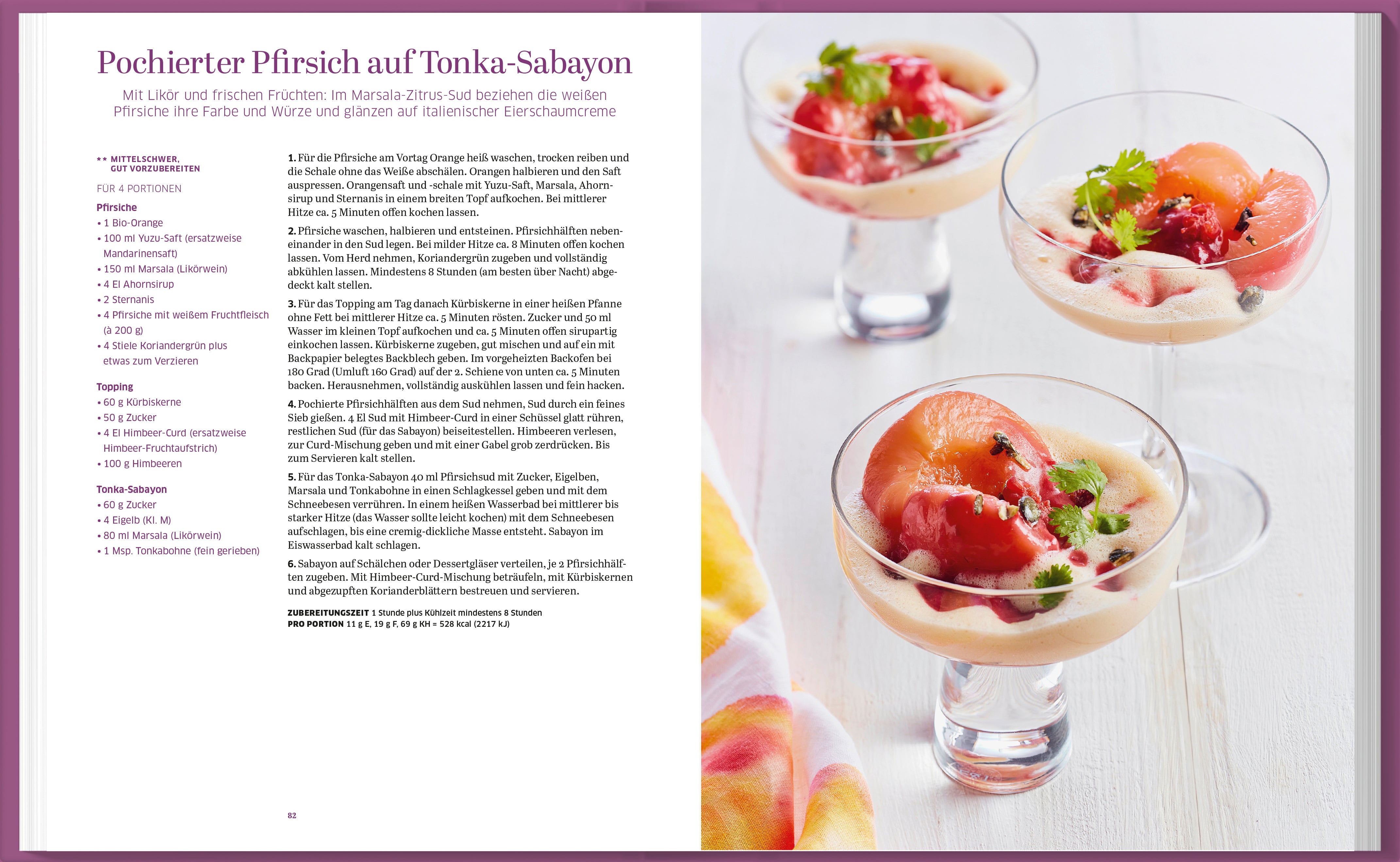 essen und trinken Feine Desserts von Landwirtschaftsverlag GmbH, Kochbuch für Desserts und Eis mit Schritt-für-Schritt-Anleitungen