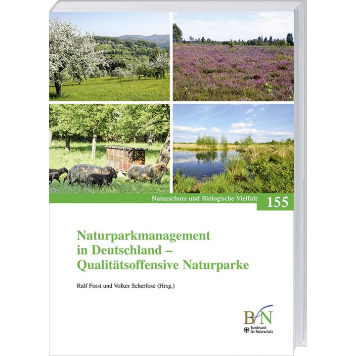 NaBiV Heft 155: Naturparkmanagement in Deutschland - Qualit&auml;tsoffensive Naturparke