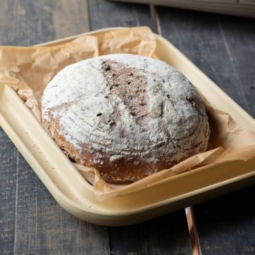 Brotbackplatte