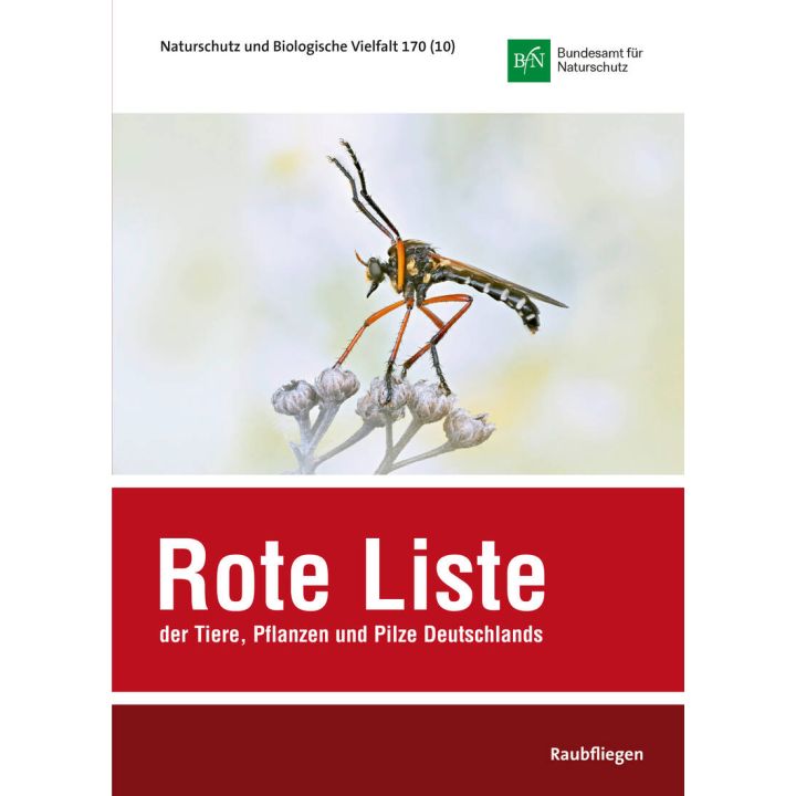 NaBiV Heft 170/10: Rote Liste und Gesamtartenliste der Raubfliegen (Diptera: Asilidae) Deutschlands