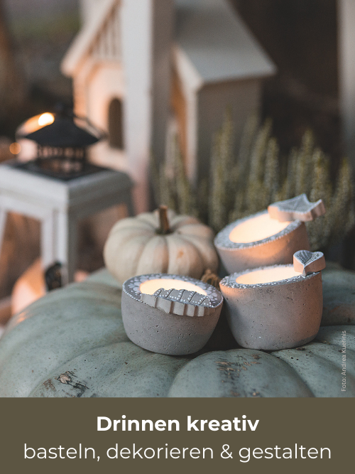 Drinnen kreativ - Entdecken Sie unsere DIY Bücher mit Projekten für die kalte Jahreszeit