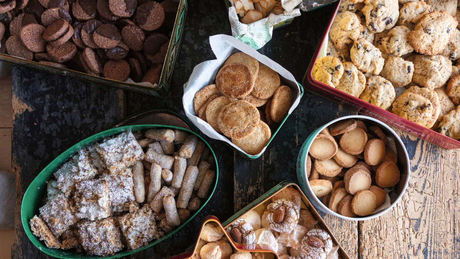 Plätzchen aus "1,2,3 - fertig ist die Weihnachtsbäckerei"